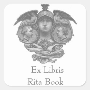 Sticker Carré Illustration De Gustav Doré Du Corbeau