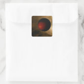 Sticker Carré Illustration d'un Jupiter chaud appelé HD 149026b (Sac)