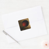 Sticker Carré Illustration d'un Jupiter chaud appelé HD 149026b (Enveloppe)