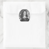 Sticker Carré Illustration Lord Thomas Fairfax (Sac)
