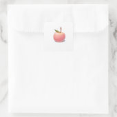 Sticker Carré Illustration Pastel joueuse (Sac)