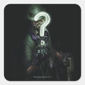 Sticker Carré Illustration Riddler (Devant)