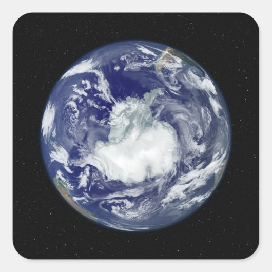 Sticker Carré Image disque complète entièrement éclairée (Devant)