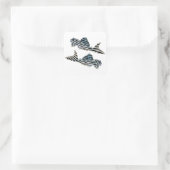 Sticker Carré “Imperial Zebra Pleco”の優良製品 (Sac)