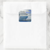 Sticker Carré Imposer Bow Bon Voyage (Sac)