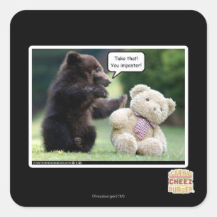 Sticker Carré Imposter !