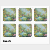 Sticker Carré Impression tropicale 1993 (Feuille)