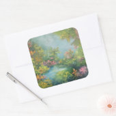 Sticker Carré Impression tropicale 1993 (Enveloppe)