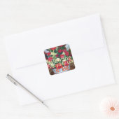 Sticker Carré Imprimer Saint-Valentin (Enveloppe)