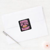 Sticker Carré Inappropriate Pound My Cake Daddy Embarrassing  (Enveloppe)