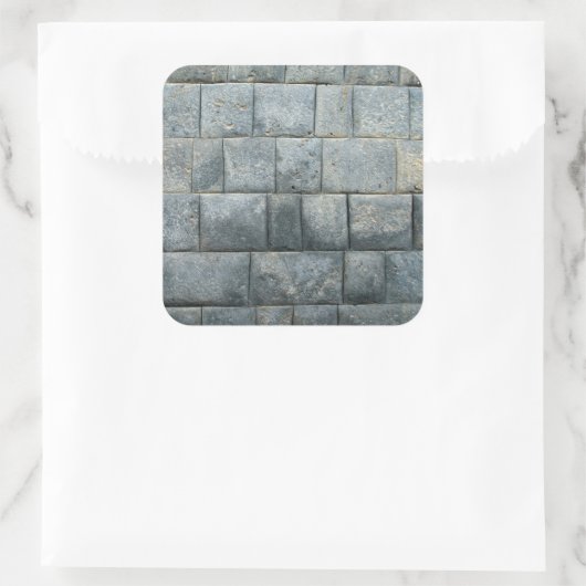 Sticker Carré Inca wall (Sac)