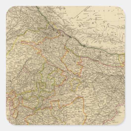 Sticker Carré Inde (Devant)