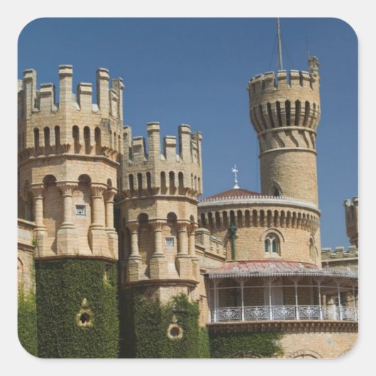 Sticker Carré INDE, Karnataka, Bangalore (Devant)