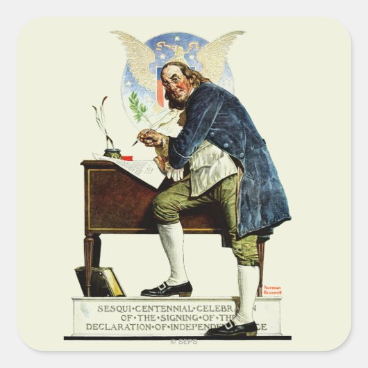 Sticker Carré Indépendance (Devant)