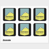 STICKER CARRÉ INDÉPENDANT (Feuille)