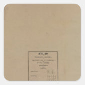 Sticker Carré Index d'Atlas (Devant)