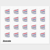 Sticker Carré Indicateur Pays-Bas Pride X (Feuille)