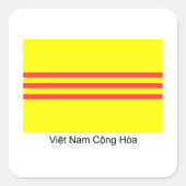 Sticker Carré Indicateur VNCH (Devant)