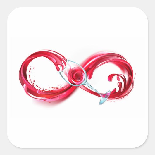 Sticker Carré Infinity (Devant)