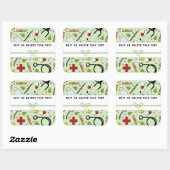 Sticker Carré Infirmière (Feuille)