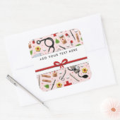 Sticker Carré Infirmière (Enveloppe)