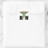Sticker Carré infirmière de la RN (Sac)
