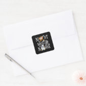 Sticker Carré Infirmière de nuit (Enveloppe)