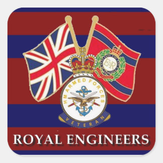 Sticker Carré ingénieur royal