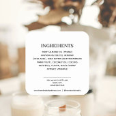 Sticker Carré Ingrédients