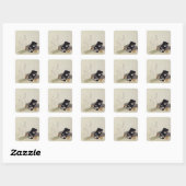 Sticker Carré Inkstone (Feuille)