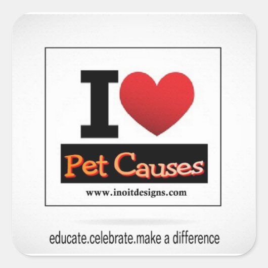 Sticker Carré Inoit Designs (Devant)