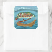 Sticker Carré Inondations de 1999 (Sac)