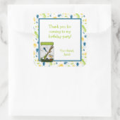 Sticker Carré Insects Bocal Jar fête d'anniversaire Favoriser le (Sac)