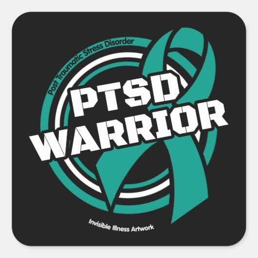 Sticker Carré Insigne...Sticker rectangulaire SSPT (Devant)