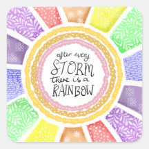 Inspirational Quote Print – “After Every Storm