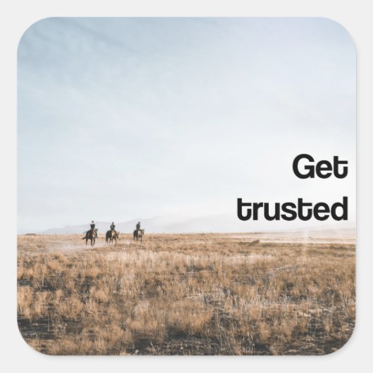 Sticker Carré InspiroSticker (Devant)