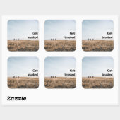 Sticker Carré InspiroSticker (Feuille)