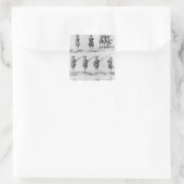 Sticker Carré Instructions pour un exercice Bayonet (Sac)