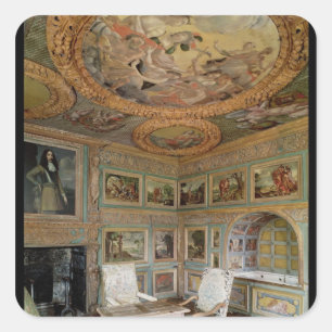 Sticker Carré Intérieur de la salle Louis XIV