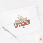 Sticker Carré Internet a radicalisé mes parents (Enveloppe)