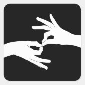 Sticker Carré Interprète (Devant)