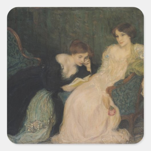 Sticker Carré Intimacy (Devant)