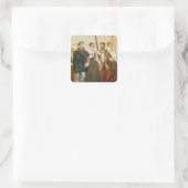 Sticker Carré Invitation à la danse (Sac)