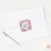 Sticker Carré Iridesecent Pink and Purple Sequin (Enveloppe)
