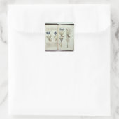 Sticker Carré Iris (Sac)