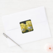 Sticker Carré Iris Iris Iris Lourds Fleurs florales (Enveloppe)
