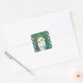 STICKER CARRÉ IRLANDAIS BRED ST. PATRICK'S DAY HEIFER, VACHE SHA (Enveloppe)