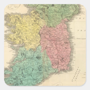 Sticker Carré Irlande 16