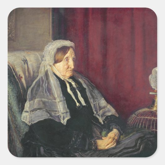Sticker Carré Isabella Heugh, 1872 (Devant)