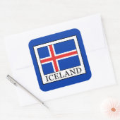 Sticker Carré Islande (Enveloppe)